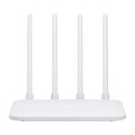 Original Xiaomi Mi WiFi Router 4C Smart APP Control 300Mbps 2.4GHz Wireless Router Repeater with 4 Antennas, Support Web & Android & iOS, US Plug(White)