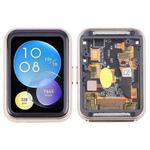 For Huawei Watch Fit 2 Original LCD Screen Digitizer Full Assembly with Frame (Gold)