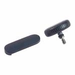 For Apple Watch Series 9 41mm / 45mm GPS Version Watch Crown Nut / Power Button Set (Midnight)