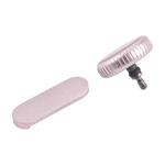 For Apple Watch Series 9 41mm / 45mm LTE Version Watch Crown Nut / Power Button Set (Pink)