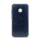 MOFI for Xiaomi Redmi 4X PC+TPU+PU Leather Protective Back Cover Case(Blue)