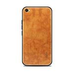 MOFI for Xiaomi Redmi Note 5A Standard PC+TPU+PU Leather Protective Back Cover Case (Light Brown)