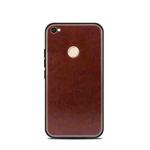 MOFI for Xiaomi Redmi Note 5A Pro PC+TPU+PU Leather Protective Back Cover Case (Dark Brown)