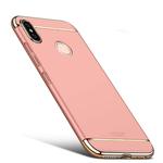 MOFI Three Stage Splicing Full-body Rugged PC Protective Back Cover Case for Xiaomi Redmi Note 5 Pro / Note 5(Rose Gold)