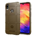 Full Coverage Shockproof TPU Case for Xiaomi Redmi Note 7 (Brown)