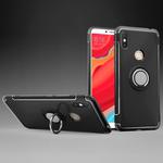 Magnetic 360 Degree Rotation Ring Holder Armor Protective Case for Xiaomi Redmi S2 (Black)