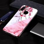 Marble Pattern Soft TPU Case For Xiaomi Mi 8(Plum Blossom)