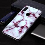 Marble Pattern Soft TPU Case For Xiaomi Redmi S2(Red)