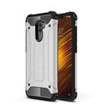 Diamond Armor PC + TPU Heat Dissipation Protective Case  for Xiaomi Pocophone F1 (Silver)