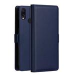 DZGOGO MILO Series PC + PU Horizontal Flip Leather Case for Xiaomi Redmi 7 / Redmi Y3, with Holder & Card Slot & Wallet(Blue)