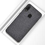 Shockproof Cloth Texture PC+ TPU Protective Case for Xiaomi Redmi Note 7 (Grey)