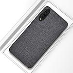 Shockproof Cloth Texture PC+ TPU Protective Case for Xiaomi Mi 9(Grey)