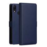 DZGOGO MILO Series PC + PU Horizontal Flip Leather Case for Xiaomi Redmi 7, with Holder & Card Slot & Wallet (Blue)