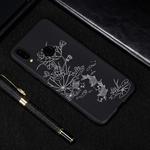 Lotus Pond Painted Pattern Soft TPU Case for Xiaomi Redmi 7