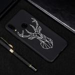 Elk Painted Pattern Soft TPU Case for Xiaomi Redmi Note 7