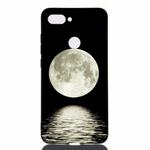 Moon Painted Pattern Soft TPU Case for Xiaomi Mi 8 Lite