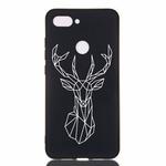 Elk Painted Pattern Soft TPU Case for Xiaomi Mi 8 Lite