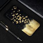 Gold Butterfly Painted Pattern Soft TPU Case for Xiaomi Mi 9 SE