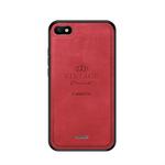 PINWUYO Shockproof Waterproof Full Coverage PC + TPU + Skin Protective Case for Xiaomi Redmi 6A (Red)