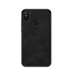 PINWUYO Shockproof Waterproof Full Coverage PC + TPU + Skin Protective Case for Xiaomi Redmi Note 6 Pro (Black)