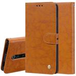 Business Style Oil Wax Texture Horizontal Flip Leather Case for Xiaomi Redmi K20 / K20 Pro, with Holder & Card Slots & Wallet (Brown)