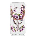 Sika Deer Pattern Noctilucent TPU Soft Case for Xiaomi Redmi Note 7