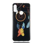 Feather Wind Chime Pattern Noctilucent TPU Soft Case for Xiaomi Redmi Note 7