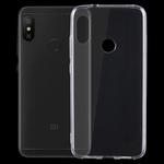 Shockproof TPU Protective Back Case for Xiaomi Redmi 6 Pro / A2 Lite(Transparent)