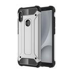 For Xiaomi  Redmi Note 5 Pro Full-body Rugged TPU + PC Combination Back Cover Case (Silver)