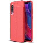 Litchi Texture TPU Protective Case for Xiaomi Mi 9(Red)