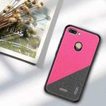 MOFI Honors Series Full Coverage TPU + PC + Cloth Pasted Case for Xiaomi Redmi 6 (Rose Red)