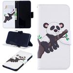 Colored Drawing Panda on the Tree Pattern Horizontal Flip Leather Case for Xiaomi Redmi Note 7 / Redmi Note 7 Pro, with Holder & Card Slots & Wallet