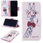 Colored Drawing Deer Pattern Horizontal Flip Leather Case for Xiaomi Redmi Note 7 / Redmi Note 7 Pro, with Holder & Card Slots & Wallet