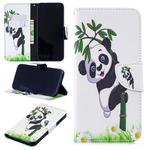 Colored Drawing Panda and Bamboo Pattern Horizontal Flip Leather Case for Xiaomi Redmi Note 7 / Redmi Note 7 Pro, with Holder & Card Slots & Wallet