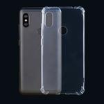 For Xiaomi Redmi Note 6 Four-Corner Shockproof Ultra-Thin Transparent TPU Case