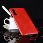 Shockproof Litchi Texture PC + PU Case for Xiaomi Mi 9 SE(Red)