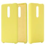 Solid Color Liquid Silicone Dropproof Protective Case for Xiaomi Redmi K20 / K20 Pro / Mi 9T / Mi 9T Pro(Yellow)