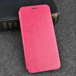 MOFI Crazy Horse Texture Horizontal Flip Leather Case for Xiaomi Mi 8 Explorer, with Holder (Magenta)