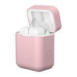 Silicone Earphones Charging Box Protective Case for Xiaomi Air(Pink)