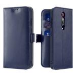 For Xiaomi 9T / Redmi K20 DUX DUCIS KADO Series Horizontal Flip Leather Case with Holder & Card Slots & Wallet(Blue)