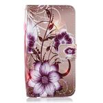 Lotus Pattern Horizontal Flip Leather Case for Xiaomi Redmi Go, with Holder & Card Slots & Wallet