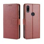 Retro Crazy Horse Texture Horizontal Flip Leather Case for Xiaomi Redmi 7, with Holder & Card Slots & Photo Frame (Brown)