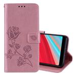 Rose Embossed Horizontal Flip Environmental PU Leather Case for Xiaomi Redmi S2, with Holder & Card Slots & Wallet (Rose Gold)