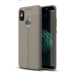 Litchi Texture TPU Case for Xiaomi Mi 6X / A2(Grey)