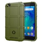 Shockproof Rugged  Shield Full Coverage Protective Silicone Case for RedMi Go(Army Green)