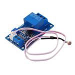 LDTR-WG0225 DC12V Photosensitive Resistor Module Light Control Switch Photosensitive Relay Power Module with Probe Cable,  Automatic Control Brightness with Reverse Connection Protection Function (Blue)