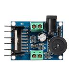 LDTR-WG0251 DC 6-18V TDA7297 Double Channel 10-50W Audio Power Amplifier DIY Module Board (Blue)