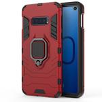 PC + TPU Shockproof Protective Case for Galaxy S10e, with Magnetic Ring Holder