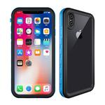 2m Waterproof Snowproof 2m Shockproof Dustproof PC+Silicone Case for iPhone XS Max(Baby Blue)