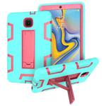 Contrast Color Silicone + PC Shockproof Case for Galaxy Tab A 8.0 (2018) / T387, with Holder